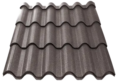 Imagine culoare Maro Brun (RAL 8019) pentru țiglă metalică
