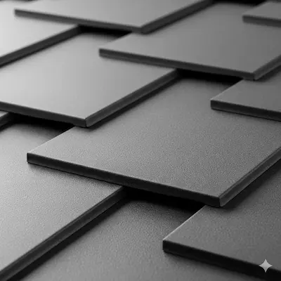 Fresco finish for Nobel metal tile by Limoncello Pergola